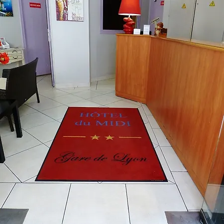 Du Midi Gare De Lyon Hotel 2*